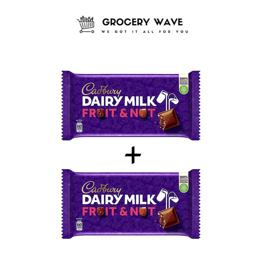 CADBURY DAIRY MILK FRUIT & NUT 180G