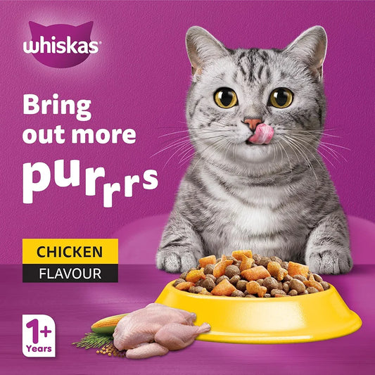 Whiskas Bag Chicken 1+ 480gm
