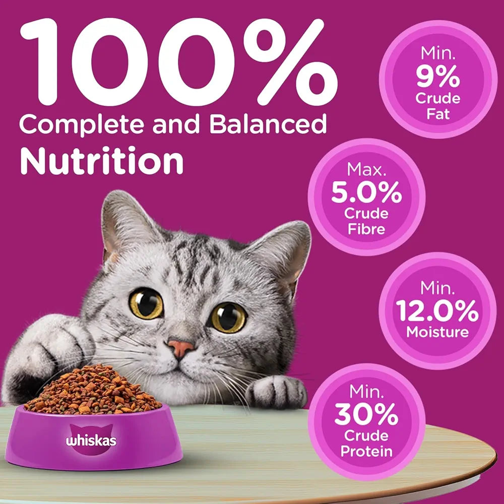 Whiskas Bag Ocean Fish 1+ 480gm