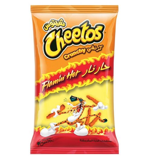 Cheetos Crunchy Flamin Hot Chips, 210g