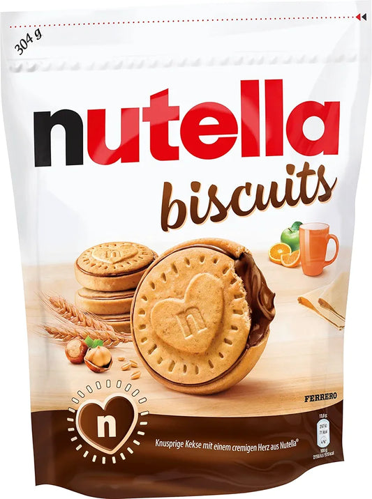 Nutella Biscuits Resealable Bag, 10.72 Oz 304g