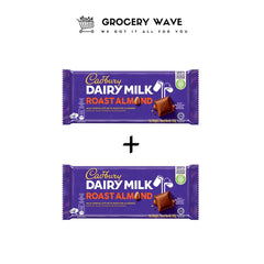 Cadbiry Dairymilk Roast Almond 100gm bar 1+1