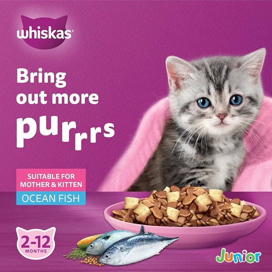 Whiskas Bag Kitten Ocean Fish 1.1kg