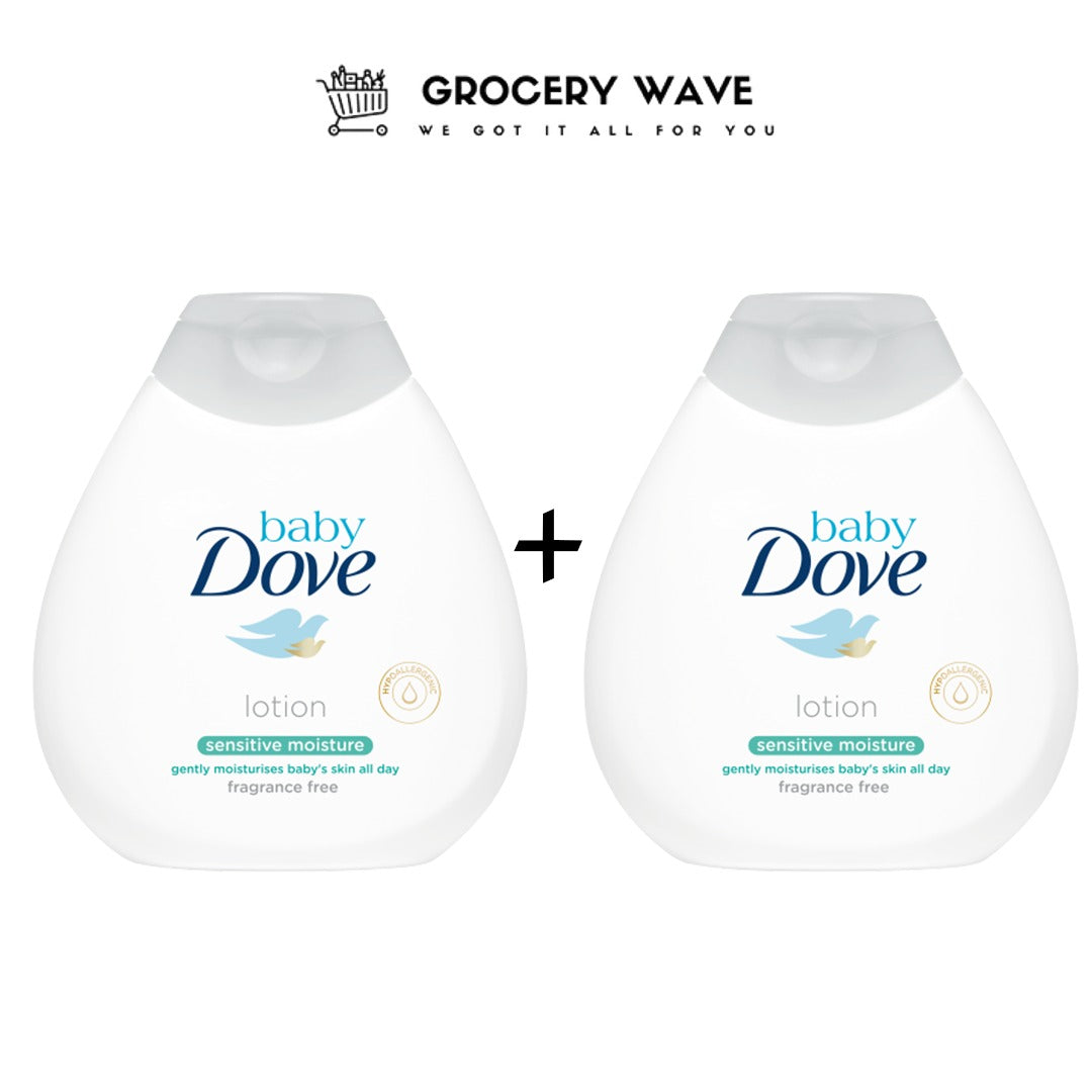 Dove Baby Lotion Sensitive Moisture Fragrance 400ml 1+1