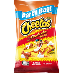 Cheetos Crunchy Flaming Hot 20X 210g 20PC CTN