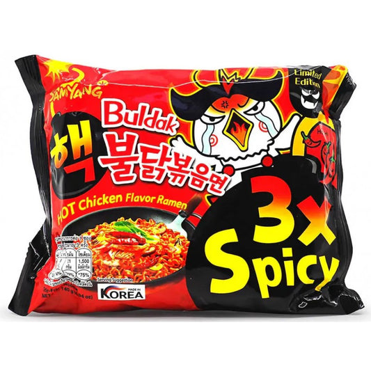   Samyang Buldak 3x Spicy 140g Hot Chicken Flavour Ramen