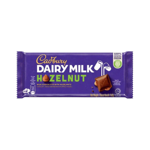 CADBURY DAIRY MILK HAZELNUT 160g
