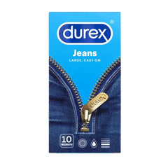 Durex Jeans Large Easy-On Condom 10pcs