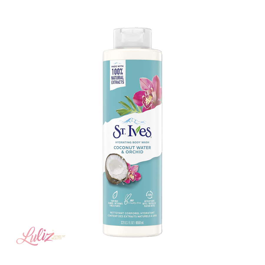 St. Ives Hydrating Body Wash Coconut Water and Orchid 650Ml